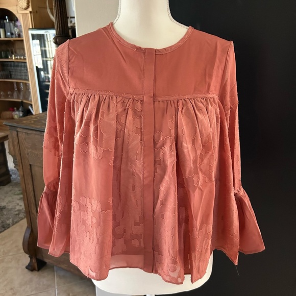 COPY - Anthropologie NWT Snap Closure Top - Picture 1 of 8